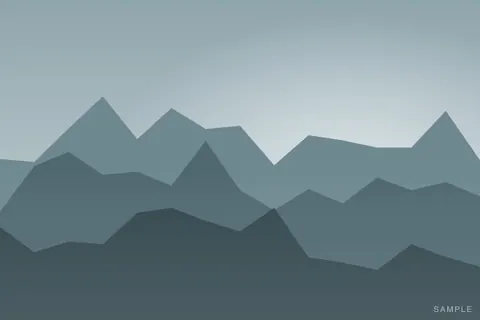 Sample image: sea stacks fading into coastal haze