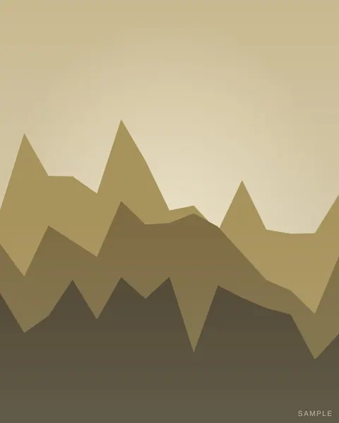 Sample image: golden hillside of aspens beneath a hazy sky